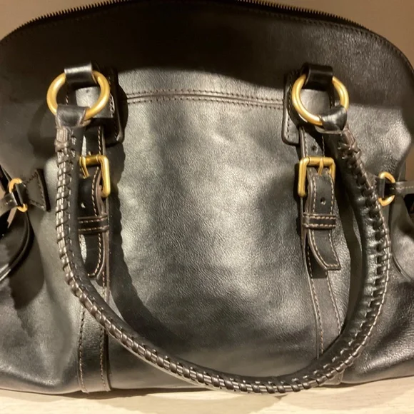 Dooney and Bourke Florentine Domed Buckle Satchel